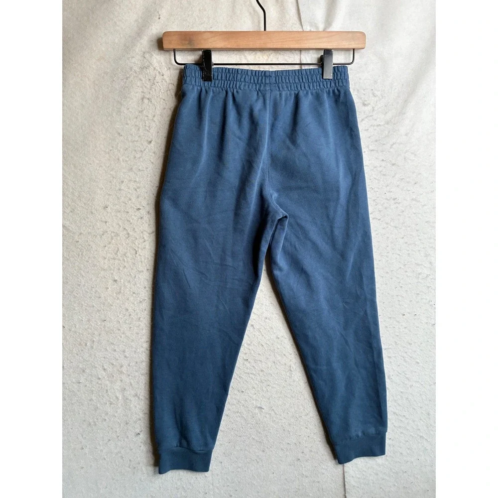 Carhartt Kids Blue Fleece Joggers Pink Logo Sweatpants BN9450-G Size 8